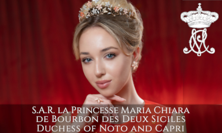 S.A.R. la Princesse Maria Chiara de Bourbon des Deux-Siciles, Duchesse de Noto et Capri
