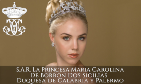 S.A.R. la Princesa Maria Carolina de Borbón Dos Sicilias, Duquesa de Calabria y Palermo