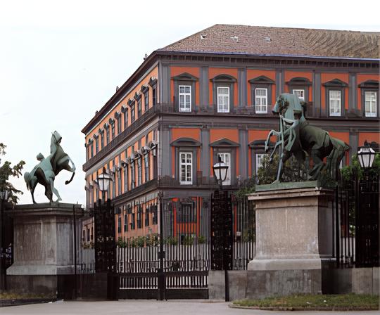 View of the Palace from the Bronze Horses